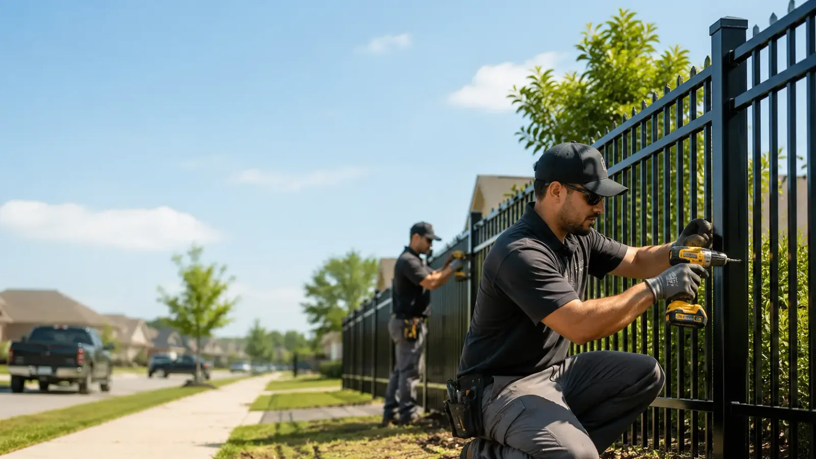 Metal Fence Installation in Oaktown, IN